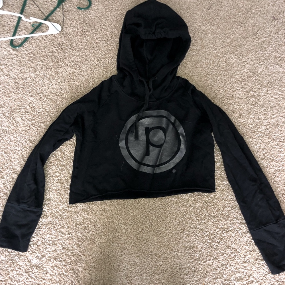 Pure Barre Crop Hoodie